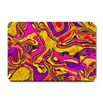 Colorful Boho Swirls Pattern Small Doormat  24 x16  Door Mat