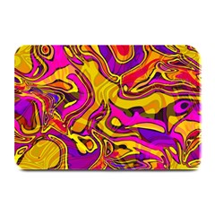 Colorful Boho Swirls Pattern Plate Mats