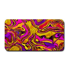 Colorful Boho Swirls Pattern Medium Bar Mats