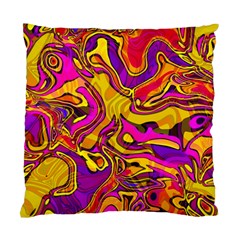 Colorful Boho Swirls Pattern Standard Cushion Case (One Side)