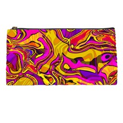 Colorful Boho Swirls Pattern Pencil Case