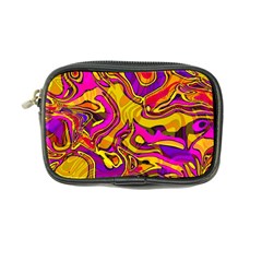 Colorful Boho Swirls Pattern Coin Purse