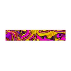 Colorful Boho Swirls Pattern Flano Scarf (Mini)