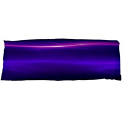 Electric Neon Indigo Black Ombre  Body Pillow Case (dakimakura) by SpinnyChairDesigns