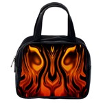 Fire and Flames Pattern Classic Handbag (One Side) Front