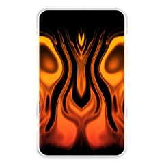 Fire And Flames Pattern Memory Card Reader (rectangular) by SpinnyChairDesigns