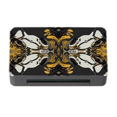 Boho Black Gold Color Memory Card Reader With Cf