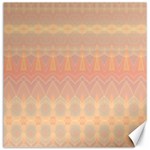 Boho Soft Peach Pattern Canvas 20  x 20  19 x19.27  Canvas - 1