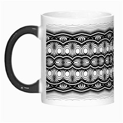 Boho Black And White  Morph Mugs by SpinnyChairDesigns