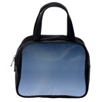 Faded Denim Blue Ombre Gradient Classic Handbag (Two Sides) Back