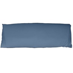 Faded Denim Blue Ombre Gradient Body Pillow Case (dakimakura) by SpinnyChairDesigns