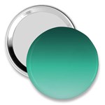 Biscay Green Gradient Ombre 3  Handbag Mirrors Front