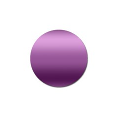 Purple Gradient Ombre Golf Ball Marker by SpinnyChairDesigns