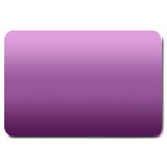 Purple Gradient Ombre Large Doormat  by SpinnyChairDesigns