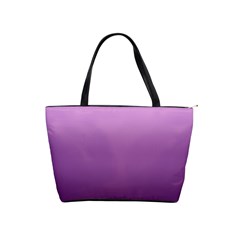 Purple Gradient Ombre Classic Shoulder Handbag by SpinnyChairDesigns