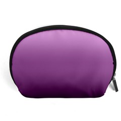 Purple Gradient Ombre Accessory Pouch (large) by SpinnyChairDesigns