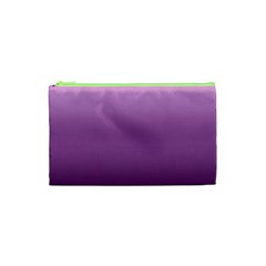 Purple Gradient Ombre Cosmetic Bag (xs) by SpinnyChairDesigns