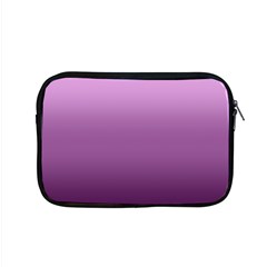 Purple Gradient Ombre Apple Macbook Pro 15  Zipper Case by SpinnyChairDesigns