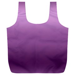 Purple Gradient Ombre Full Print Recycle Bag (xxl) by SpinnyChairDesigns