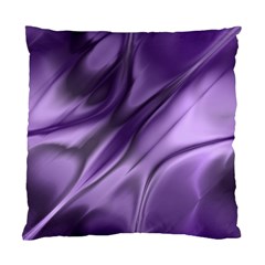 Purple Abstract Art Standard Cushion Case (one Side) by SpinnyChairDesigns