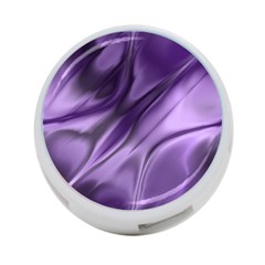 Purple Abstract Art 4-port Usb Hub (two Sides) by SpinnyChairDesigns