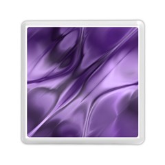 Purple Abstract Art Memory Card Reader (square) by SpinnyChairDesigns