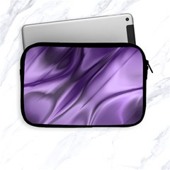 Purple Abstract Art Apple Ipad Mini Zipper Cases by SpinnyChairDesigns