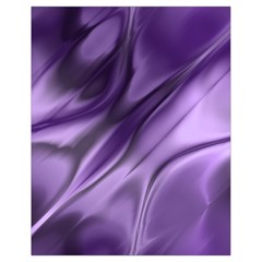 Purple Abstract Art Drawstring Bag (small) by SpinnyChairDesigns