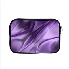 Purple Abstract Art Apple Macbook Pro 15  Zipper Case by SpinnyChairDesigns