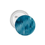 Cerulean Blue Geometric Patterns 1.75  Buttons Front