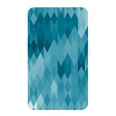 Cerulean Blue Geometric Patterns Memory Card Reader (rectangular) by SpinnyChairDesigns