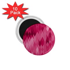 Blush Pink Geometric Pattern 1 75  Magnets (10 Pack)  by SpinnyChairDesigns