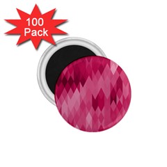 Blush Pink Geometric Pattern 1 75  Magnets (100 Pack)  by SpinnyChairDesigns