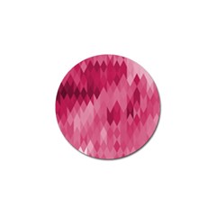 Blush Pink Geometric Pattern Golf Ball Marker (4 Pack) by SpinnyChairDesigns