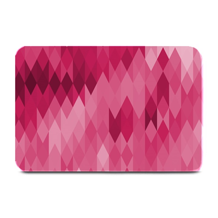 Blush Pink Geometric Pattern Plate Mats