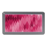 Blush Pink Geometric Pattern Memory Card Reader (Mini) Front