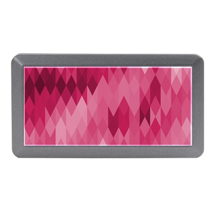 Blush Pink Geometric Pattern Memory Card Reader (Mini)