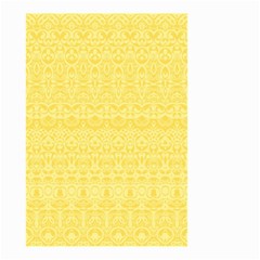 Boho Saffron Yellow Color Small Garden Flag (Two Sides)