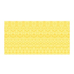 Boho Saffron Yellow Color Satin Wrap