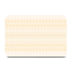 Boho Lemon Chiffon Pattern Plate Mats by SpinnyChairDesigns