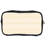 Boho Lemon Chiffon Pattern Toiletries Bag (Two Sides) Front