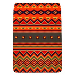 Boho Orange Tribal Pattern Removable Flap Cover (L)