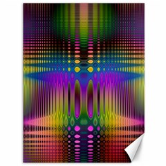 Abstract Psychedelic Pattern Canvas 36  X 48  by SpinnyChairDesigns