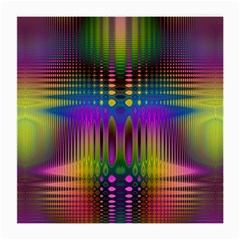 Abstract Psychedelic Pattern Medium Glasses Cloth by SpinnyChairDesigns