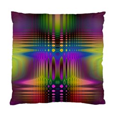 Abstract Psychedelic Pattern Standard Cushion Case (one Side) by SpinnyChairDesigns