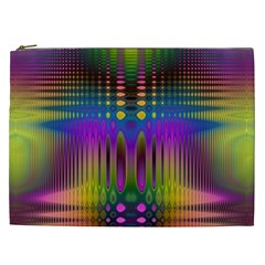 Abstract Psychedelic Pattern Cosmetic Bag (xxl) by SpinnyChairDesigns