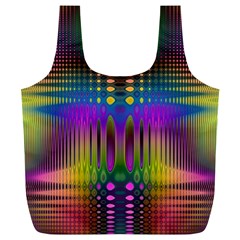 Abstract Psychedelic Pattern Full Print Recycle Bag (xl) by SpinnyChairDesigns