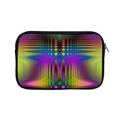 Abstract Psychedelic Pattern Apple Macbook Pro 13  Zipper Case by SpinnyChairDesigns