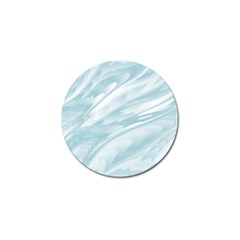 Light Blue Feathered Texture Golf Ball Marker (10 Pack) by SpinnyChairDesigns