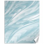 Light Blue Feathered Texture Canvas 16  x 20  15.75 x19.29  Canvas - 1